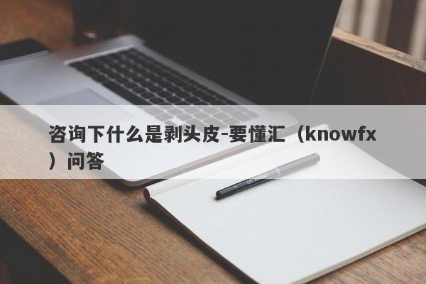 咨询下什么是剥头皮-要懂汇（knowfx）问答