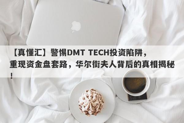 【真懂汇】警惕DMT TECH投资陷阱，重现资金盘套路，华尔街夫人背后的真相揭秘！