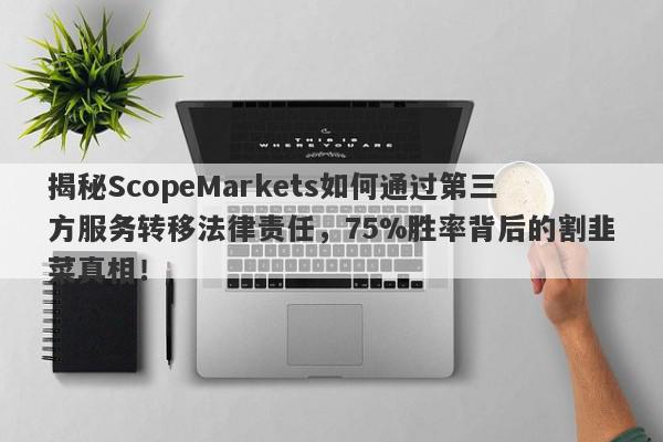 揭秘ScopeMarkets如何通过第三方服务转移法律责任，75%胜率背后的割韭菜真相！