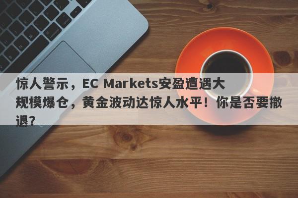 惊人警示，EC Markets安盈遭遇大规模爆仓，黄金波动达惊人水平！你是否要撤退？