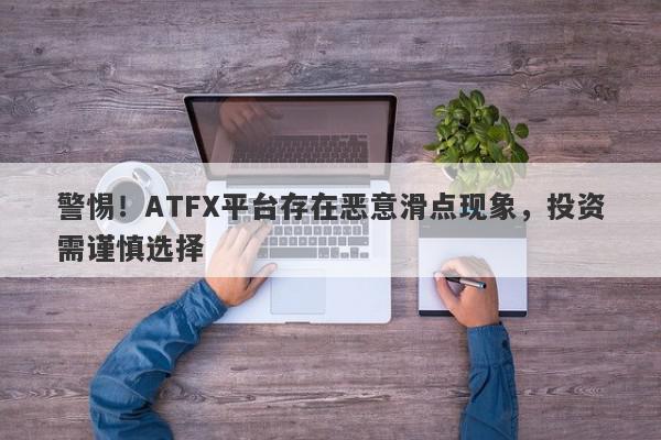 警惕！ATFX平台存在恶意滑点现象，投资需谨慎选择