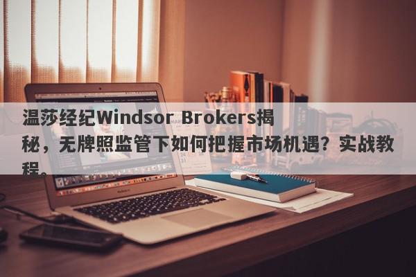 温莎经纪Windsor Brokers揭秘，无牌照监管下如何把握市场机遇？实战教程。