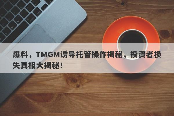 爆料，TMGM诱导托管操作揭秘，投资者损失真相大揭秘！