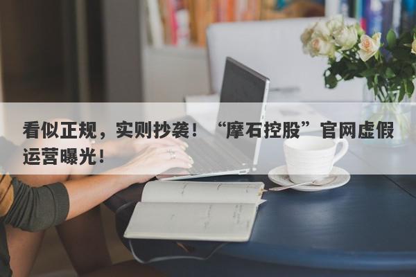 看似正规，实则抄袭！“摩石控股”官网虚假运营曝光！