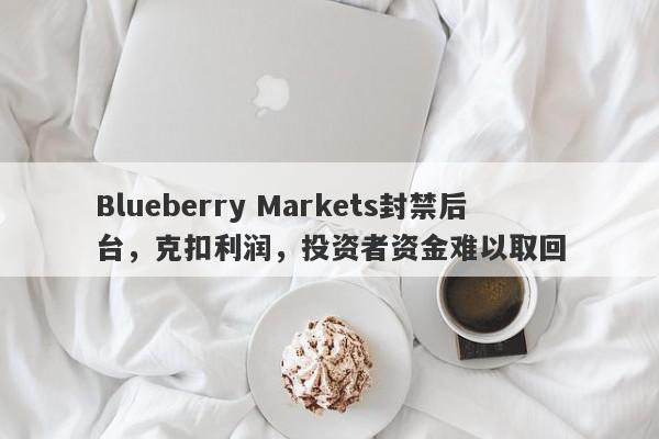 Blueberry Markets封禁后台，克扣利润，投资者资金难以取回