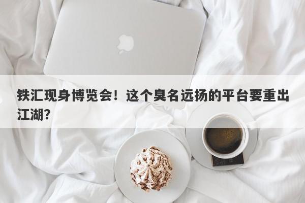 铁汇现身博览会！这个臭名远扬的平台要重出江湖？