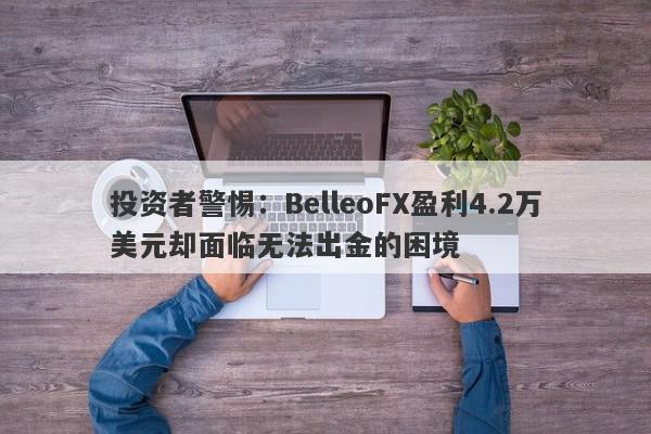 投资者警惕：BelleoFX盈利4.2万美元却面临无法出金的困境