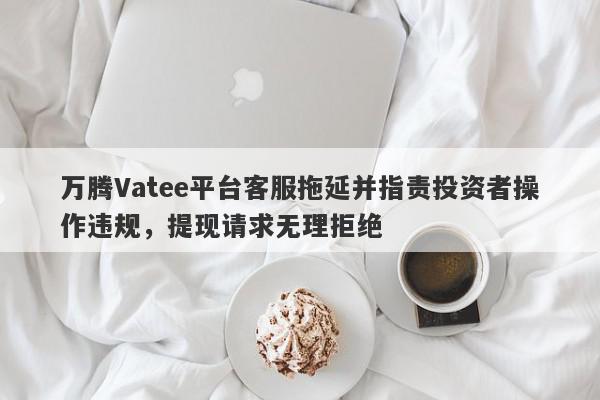 万腾Vatee平台客服拖延并指责投资者操作违规，提现请求无理拒绝