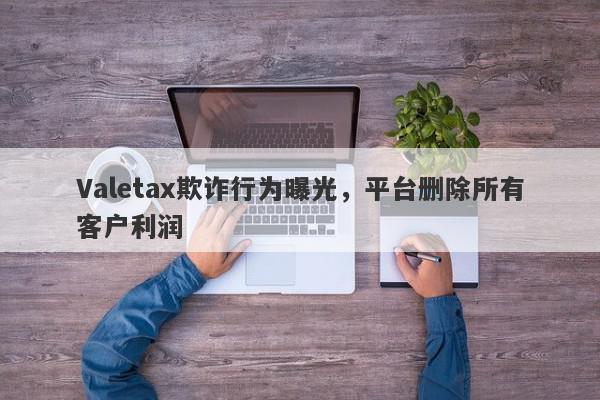 Valetax欺诈行为曝光，平台删除所有客户利润