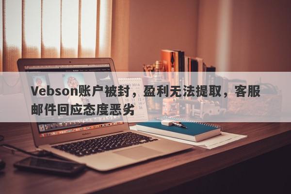 Vebson账户被封，盈利无法提取，客服邮件回应态度恶劣