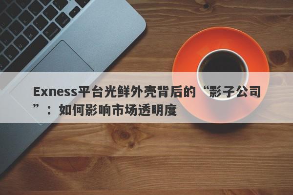 Exness平台光鲜外壳背后的“影子公司”：如何影响市场透明度