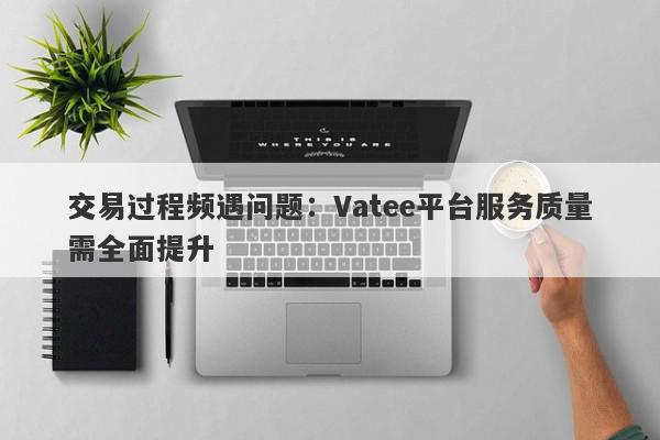 交易过程频遇问题：Vatee平台服务质量需全面提升